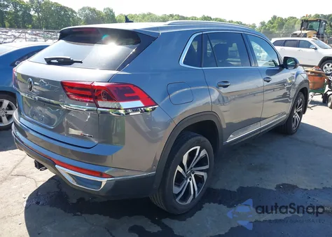 2020 Volkswagen Atlas Cross Sport 3.6L V6 Sel Premium из США, поврежденный, VIN 1V2NE2CA0LC224717